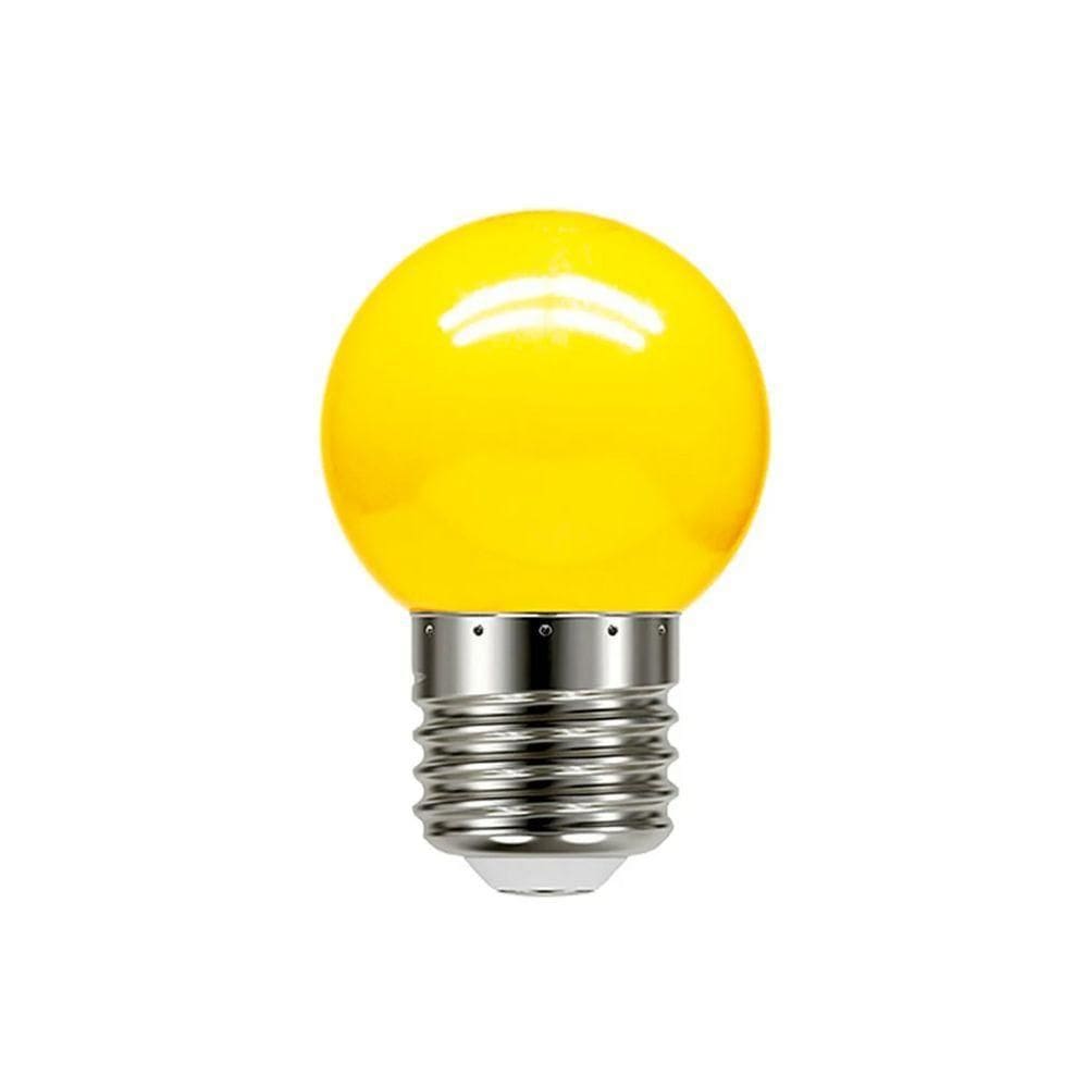 Lâmpada Led Bolinha 1w - Taschibra Amarelo