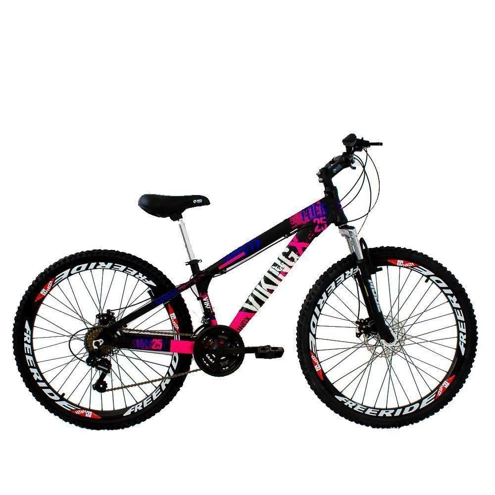Bicicleta Viking X Tuff25/30 Aro 26 Freio Disco 21 Velocidades
