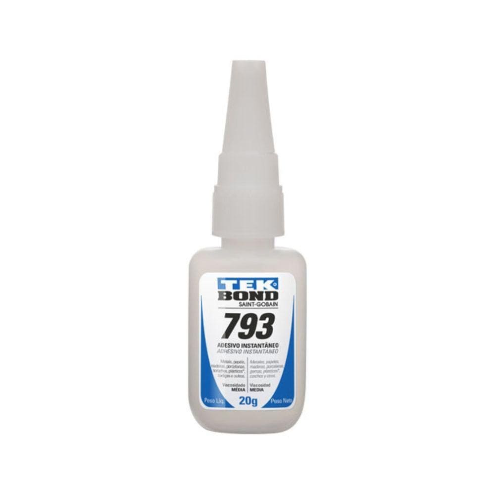 Adesivo Instantaneo 793 20gr - Tekbond