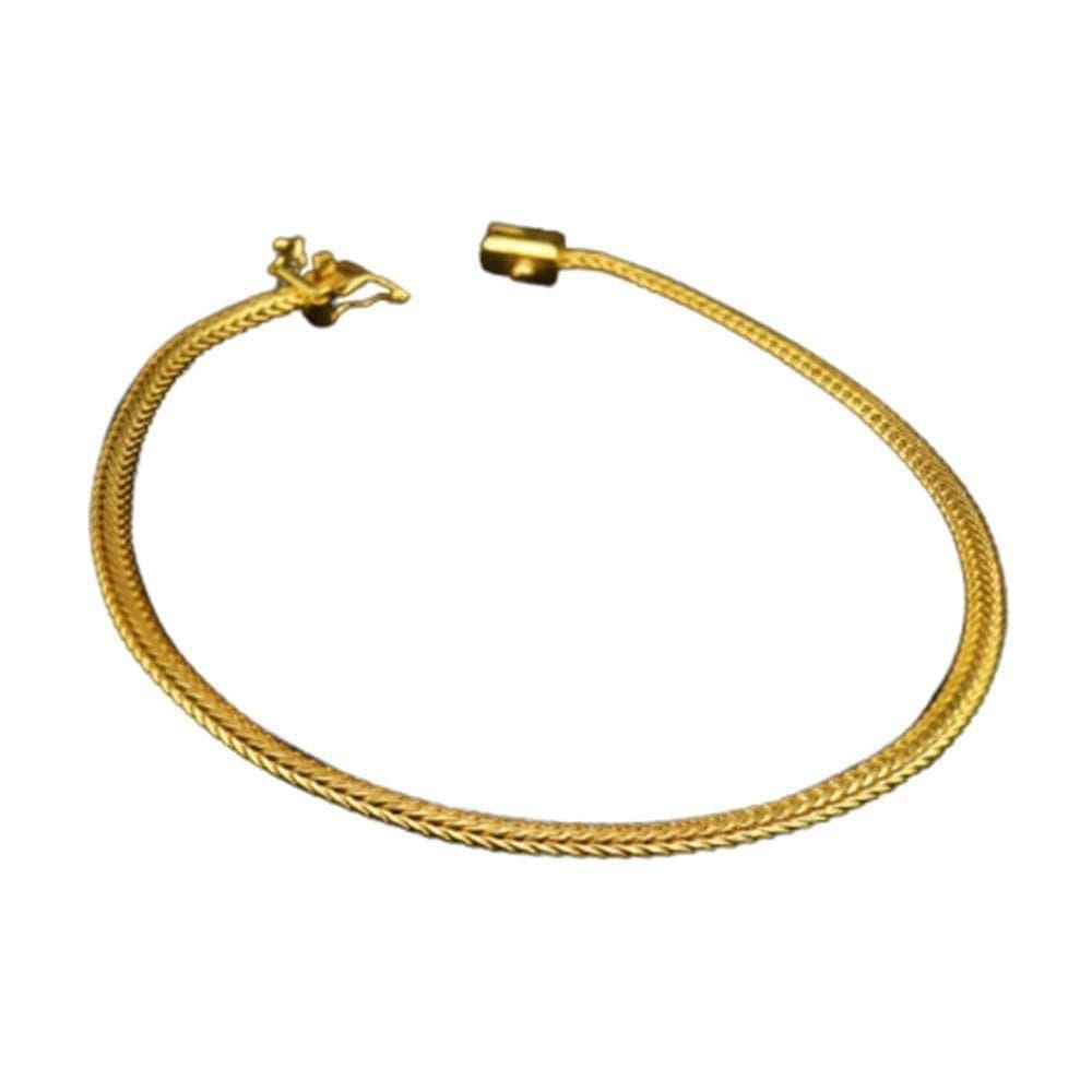Pulseira Peruana 3mm Moeda Antiga