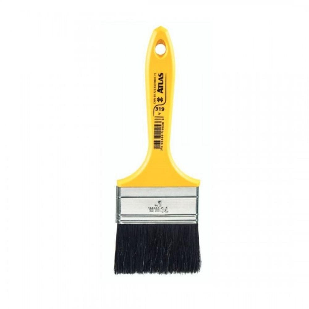Pincel Cerdas Pretas 319/7 - 3” - Atlas