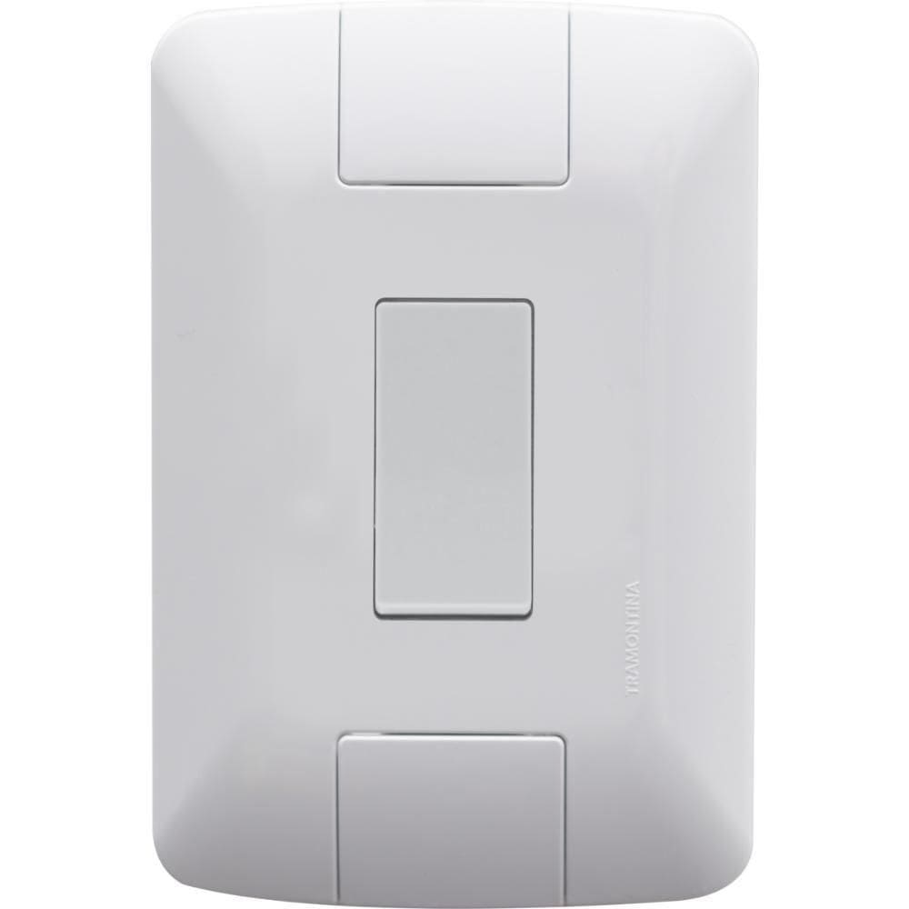 Kit 12 Conj 4x2 Interruptor Simples Tramontina 6a 250V