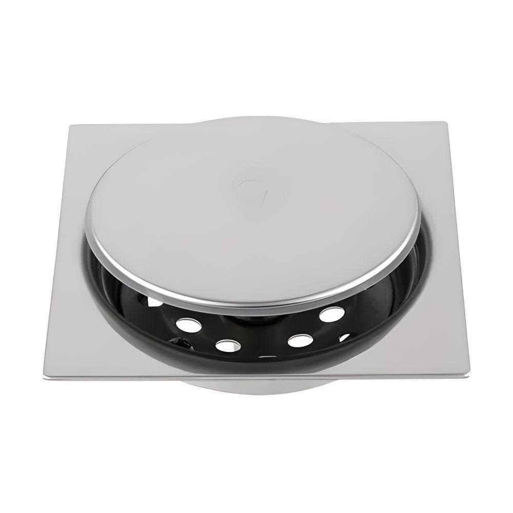 Ralo Click Inteligente Para Banheiro 10 X 10 Inox Flux Hidro