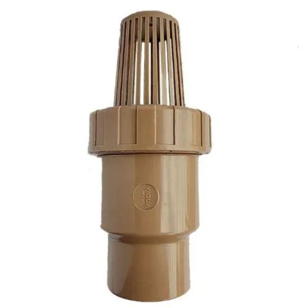 Válvula De Retenção Pvc Roscavel 1.1/2 Polegada- Viqua