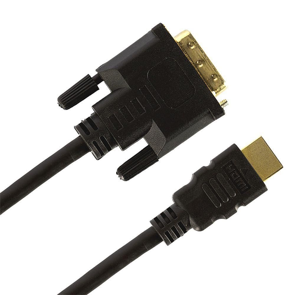 Cabo Hdmi X Dvi Nwt Cbhd0003 Macho X Macho Entrada Vga 24+1