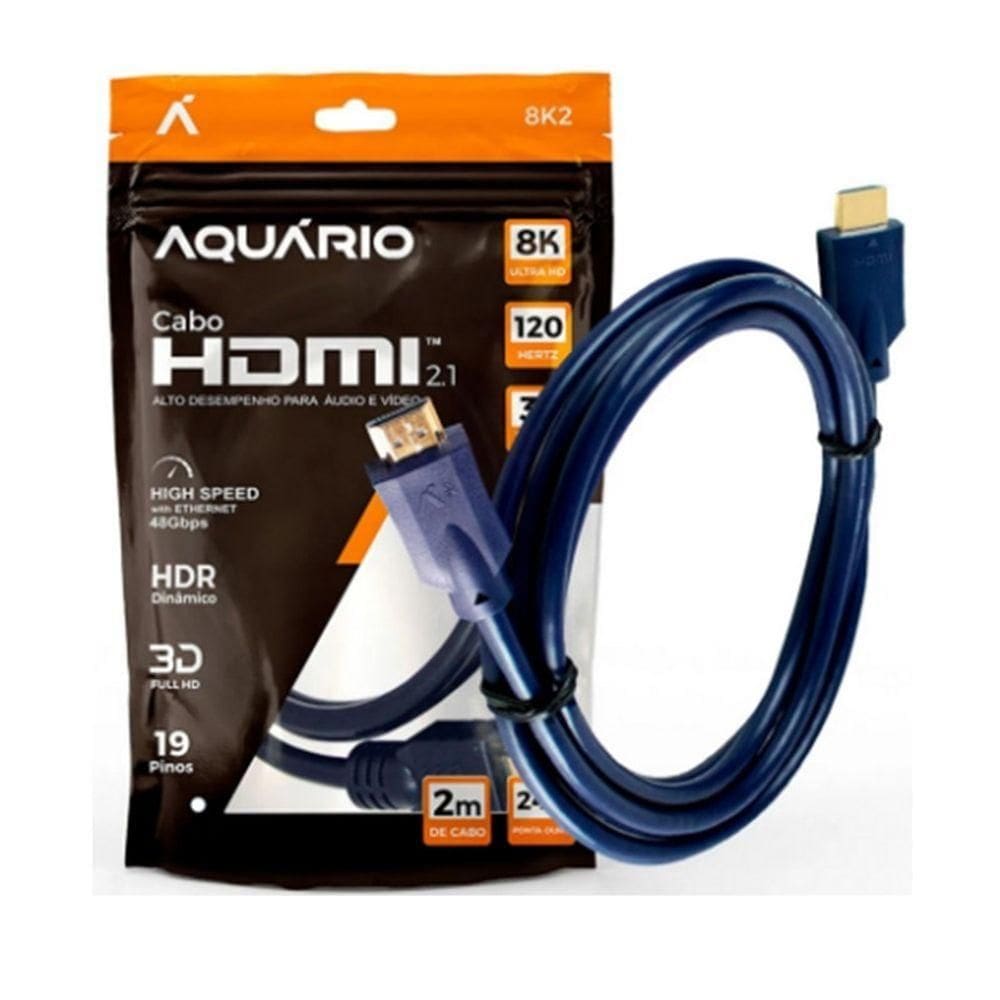 Cabo Hdmi 19 Pinos Imagem De Qualidade Macho