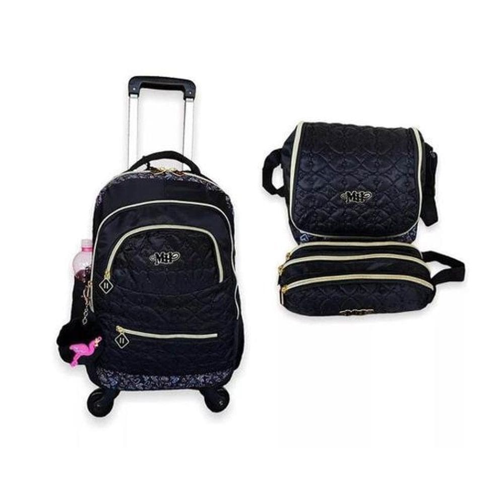 Kit Giratório 360 Mochila Lancheira Estojo Mc4004