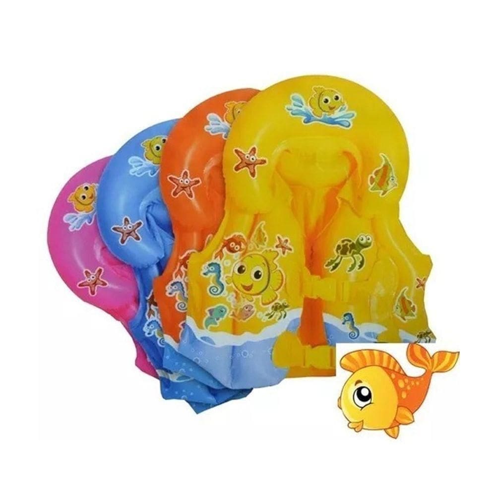 Colete Inflável Infantil Summer Fun - Wellmix