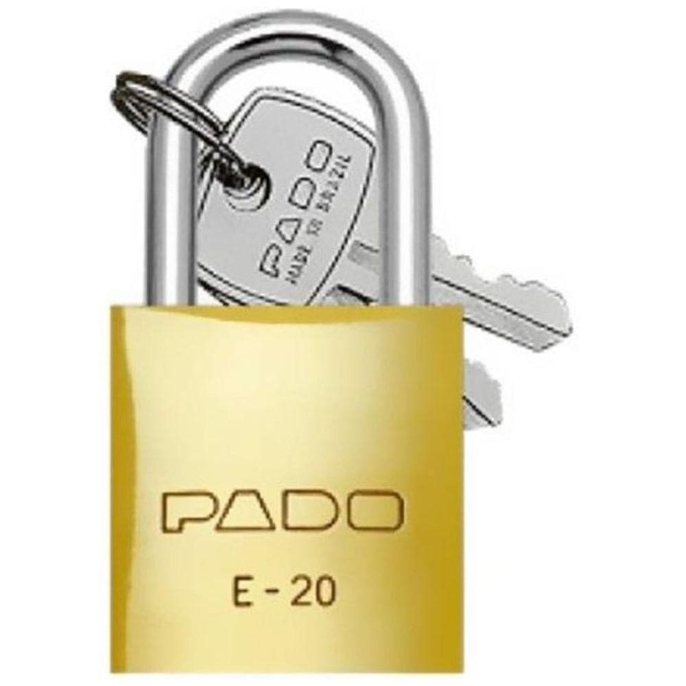 Cadeado De Latão 20mm Pado - Pado