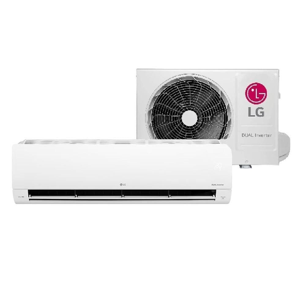 Ar Condicionado Split LGHw Dual Voice Inverter 12.000 Btu/h Frio Monofásico Branco S3-Q12JA31K220V