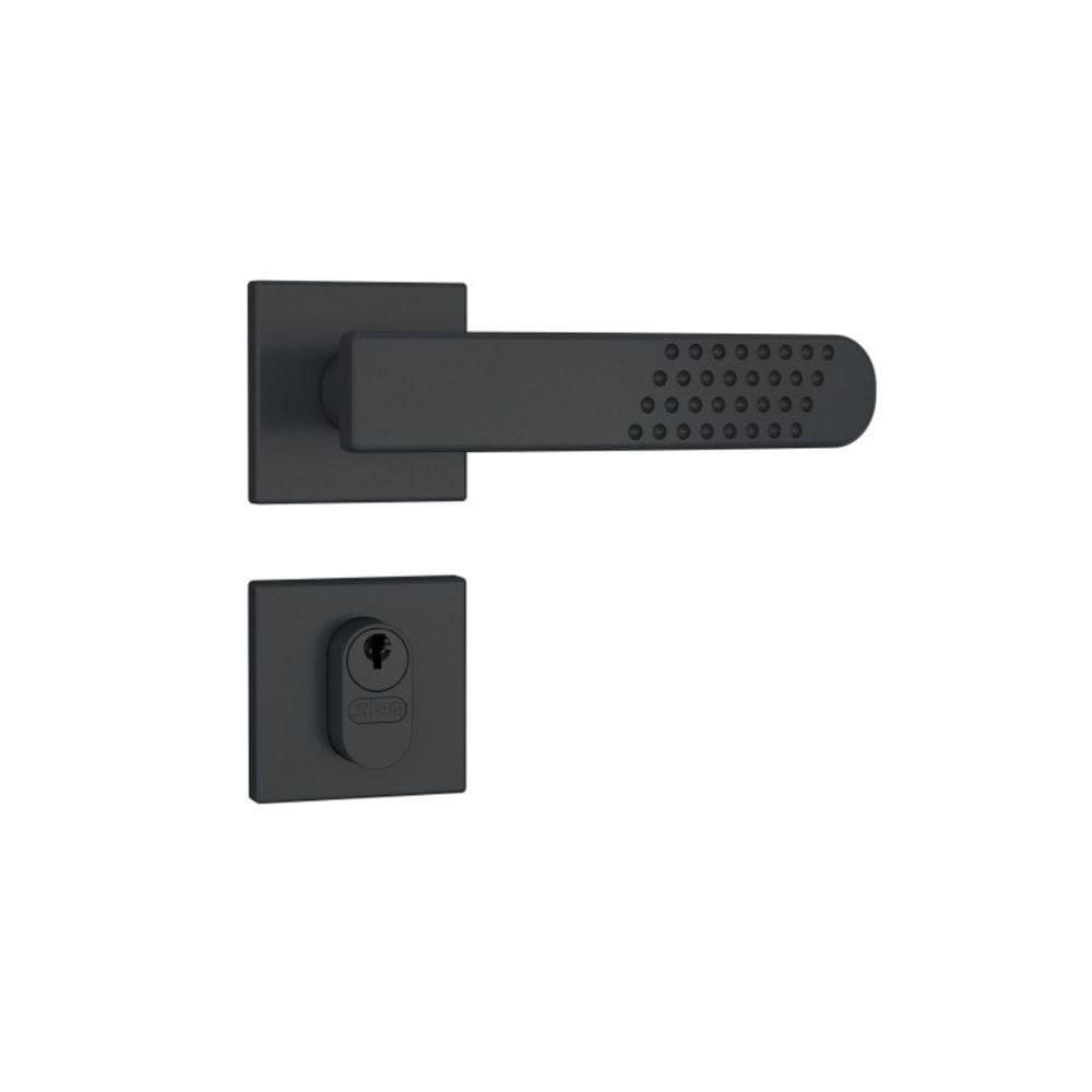 Fechadura Rq1 Preto Fosco - Stam 803-21 Externa