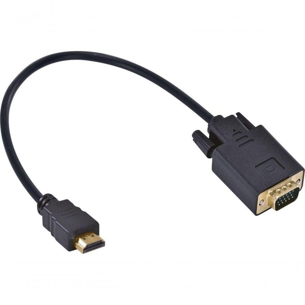 Cabo Conversor Hdmi X Vga 1080i 30cm