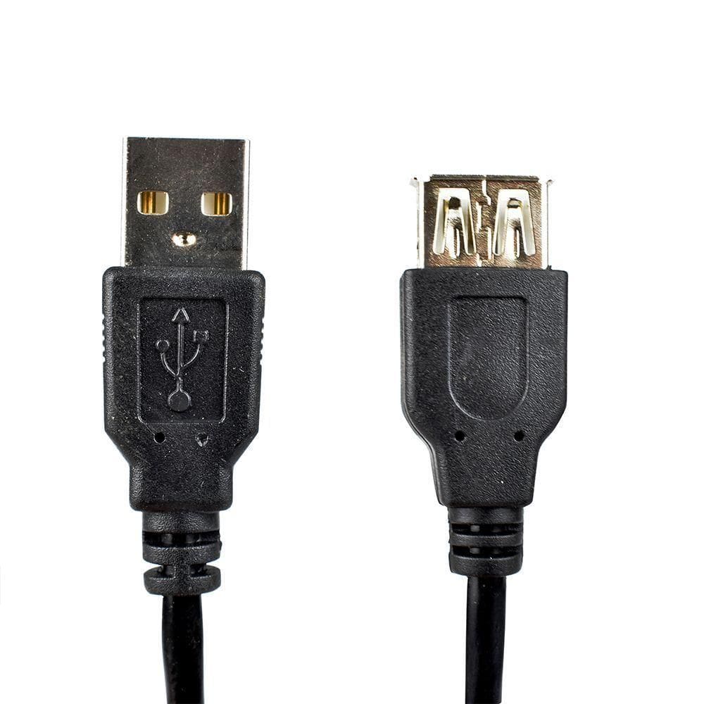 Cabo Extensor Usb 2.0 Evus C-007 A Macho X A Femea 3.0m