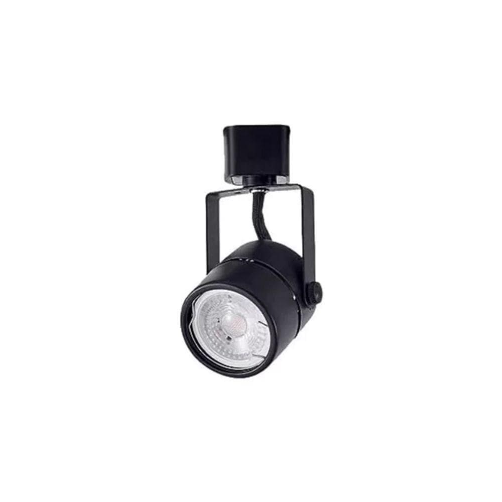 Spot Classic Dicroica Mr16 Preto Para Trilho - Nordecor-mbled