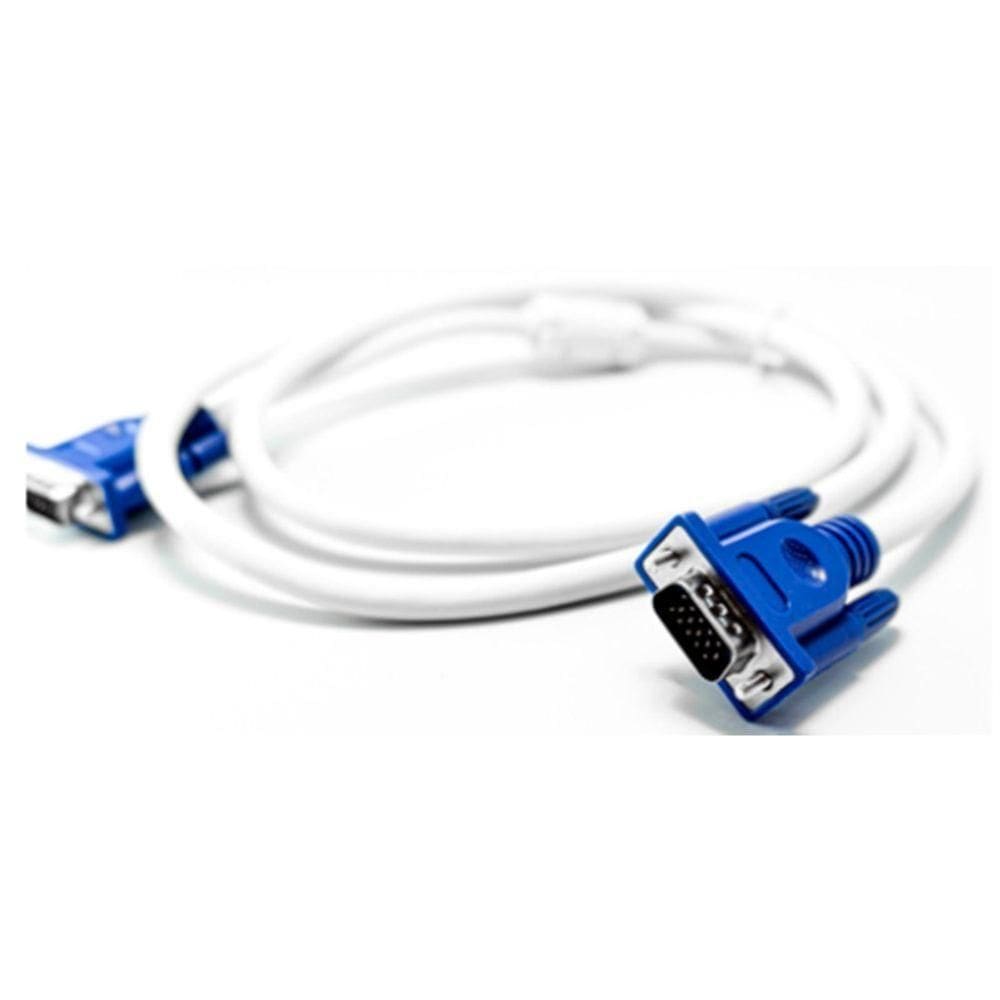 Cabo Vga Macho Com Filtro 3 Metros Para Pc Gamer