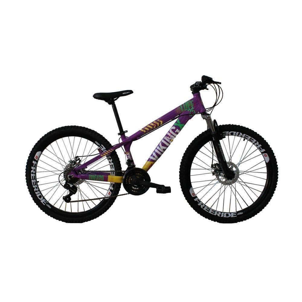 Bicicleta Viking X Tuff25 Freeride Aro 26 Freio A Disco