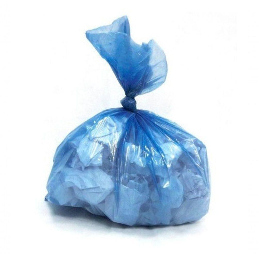 Saco Para Lixo Azul Reforçado 50 Lt Com 50 Unidad