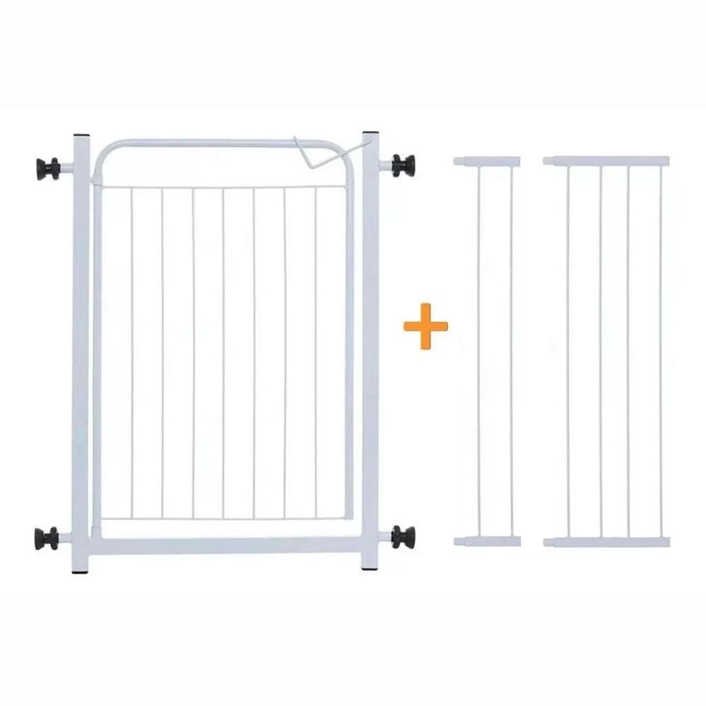 Portao Segurança Pet Grade Proteção 100 A 104Cm Cães Bebê G