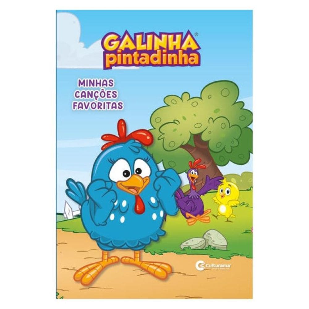 Livro De Histórias Capa Dura - Galinha Pintadinha - Minhas Canções Favoritas
