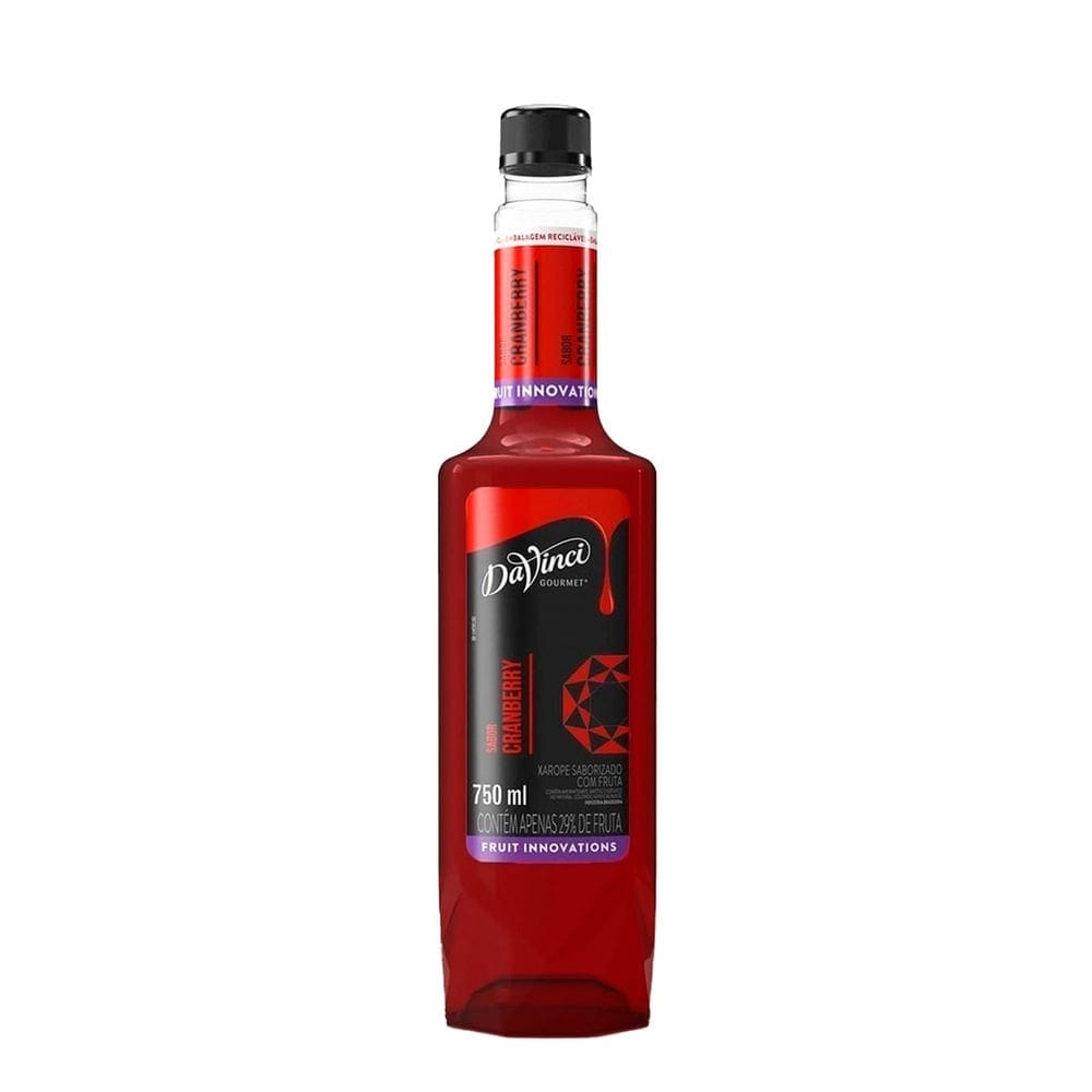 Xarope de Cranberry DaVinci Gourmet 750ml
