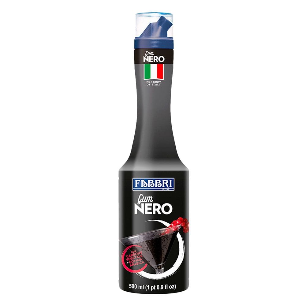 Xarope de Carvão Vegetal Fabbri Gum Nero 500ml