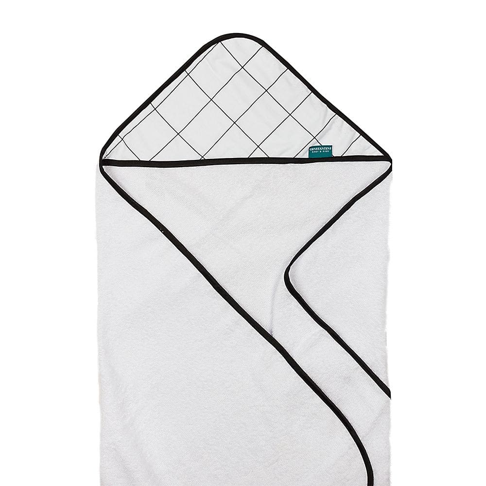 Toalha Felpa com Capuz Extra Macia Grid