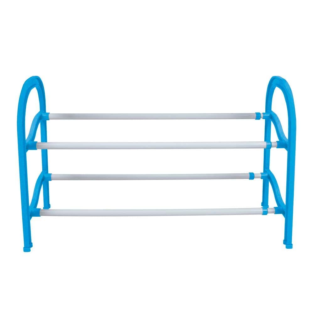 Sapateira Retrátil Azul e Rosa - Azul