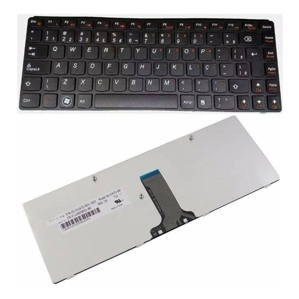 Teclado Para Lenovo Ideapad G470 G470Ah G470Gh G475 Novo