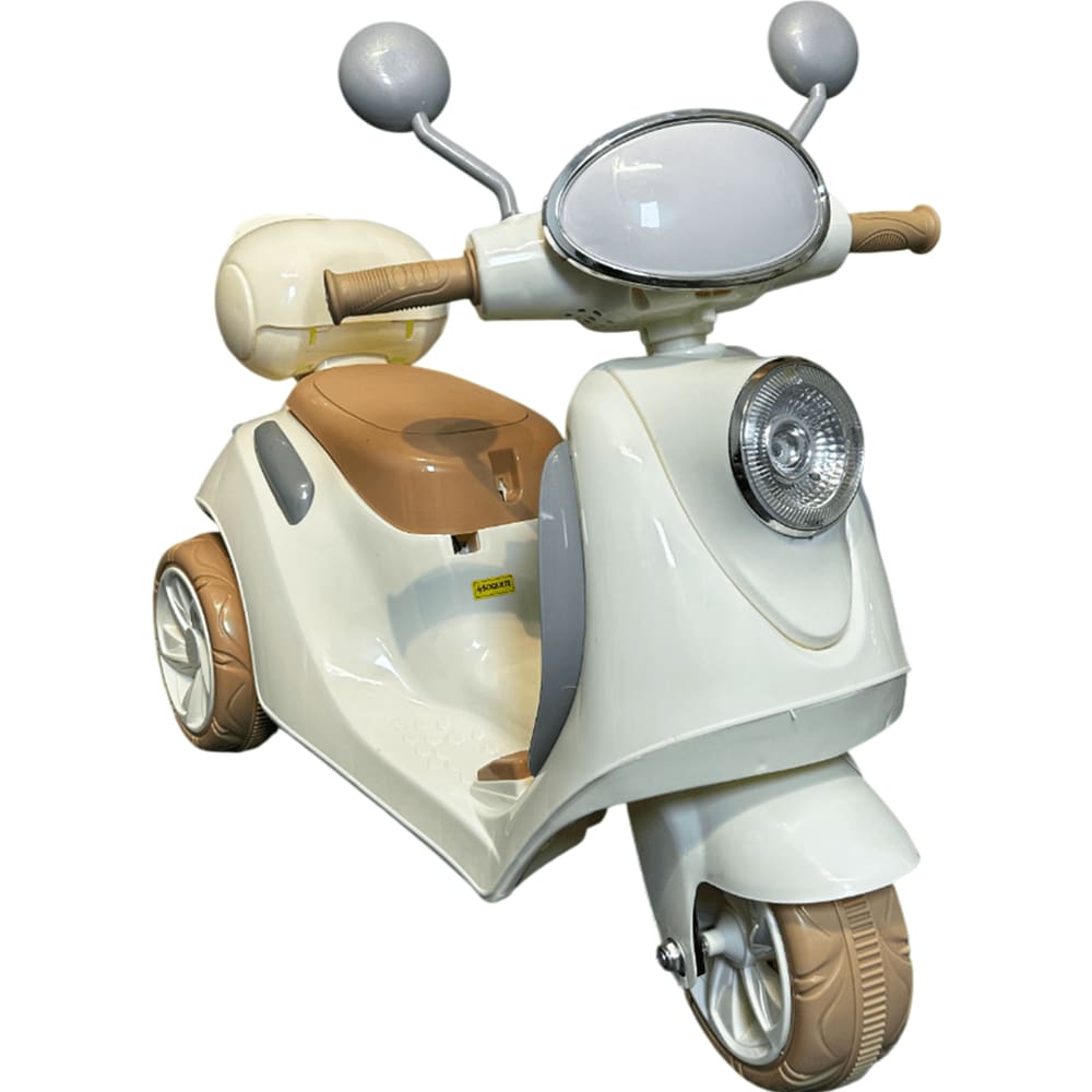 Scooter Elétrica Infantil Bang Toys Bella T3 6V Bege