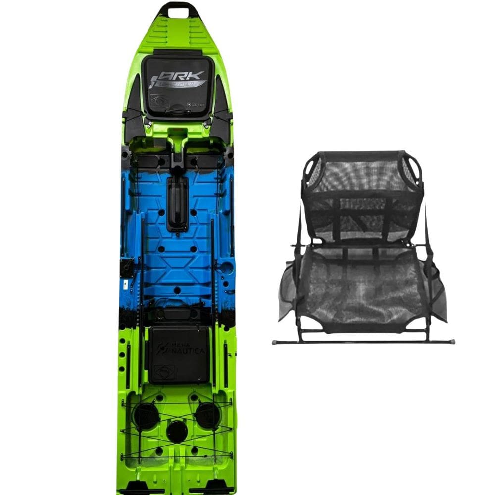Caiaque ARK sem Pedal (cadeira padrão) - Milha Nautica - Personalizado - Multicor