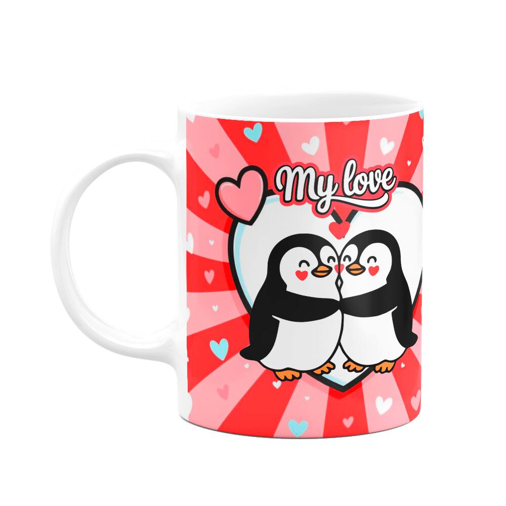 Caneca Namorados - My love, te amo demais