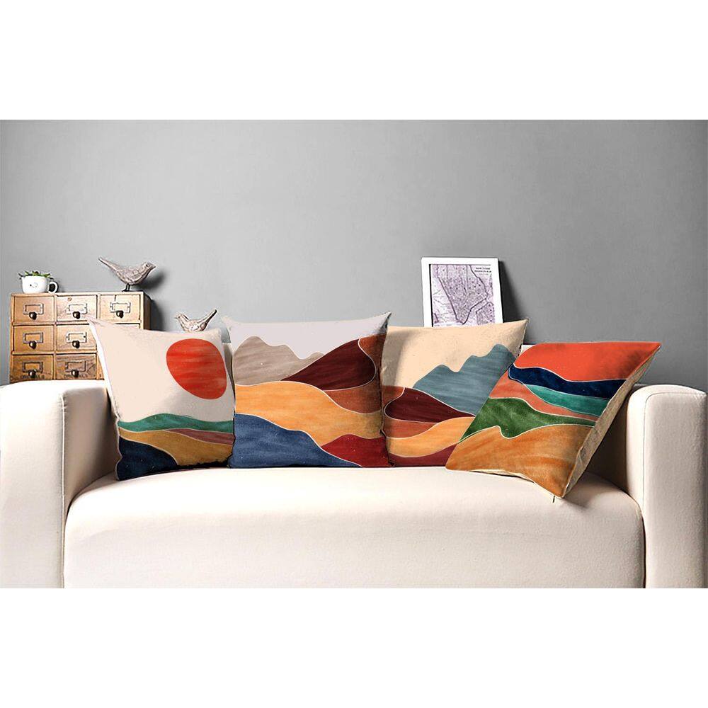 Kit Almofadas Decorativas Estampadas 45 X 45 Cm