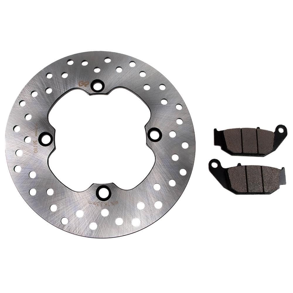 Disco Com Pastilha De Freio Traseiro Gp7 Bros 160 - Xre 190