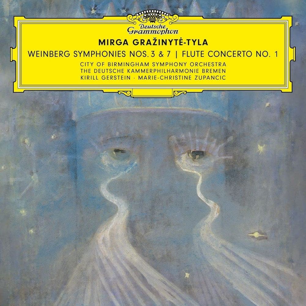 CD de música Weinberg Symphonies Nos. 3 e 7 e Concerto para Flauta