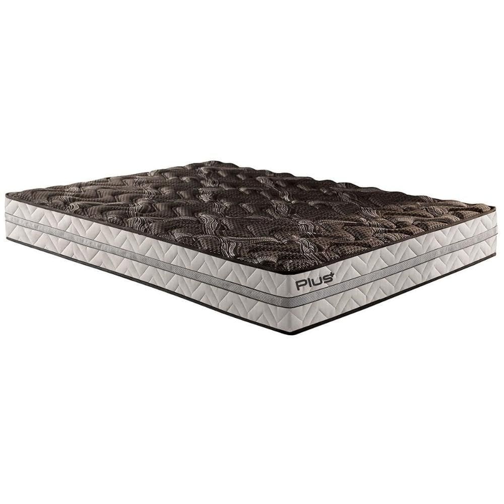 Colchão Casal Espuma D33 Pasquale Plus Euro Pillow Black (138x188x30) - Paropas