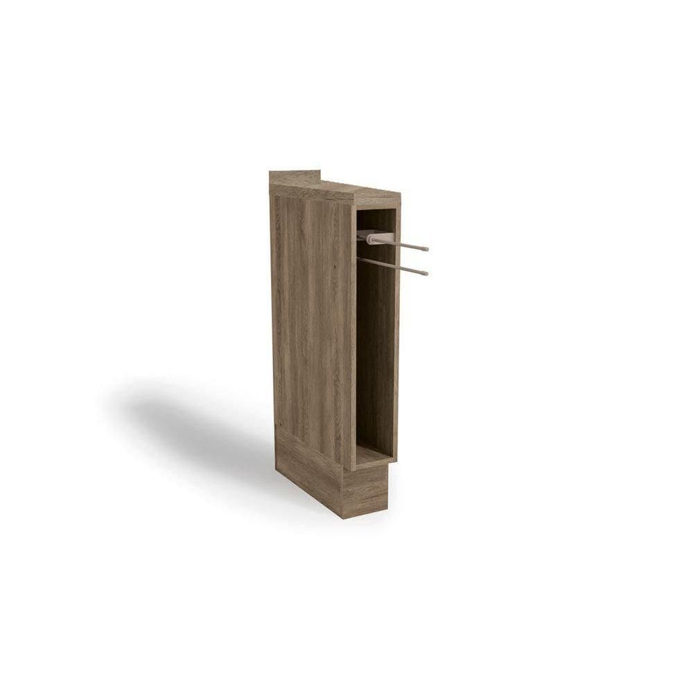 Cozinha Modulada Kappesberg Maxxi Nicho Toalheiro G740 c/ Tampo 15cm Nogal-Kappesberg