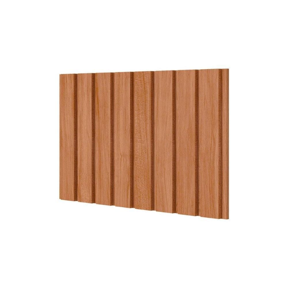 Fechamento de Cozinha Modulado Painel Ripado Gourmet Bella 80cm Cinamomo - MGM