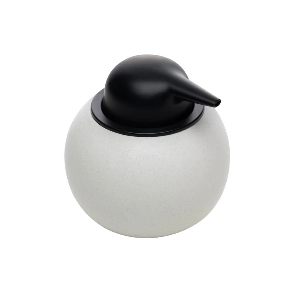 Dispenser Para Sabonete Líquido Em Cerâmica Granada 350ml Wolff Branco