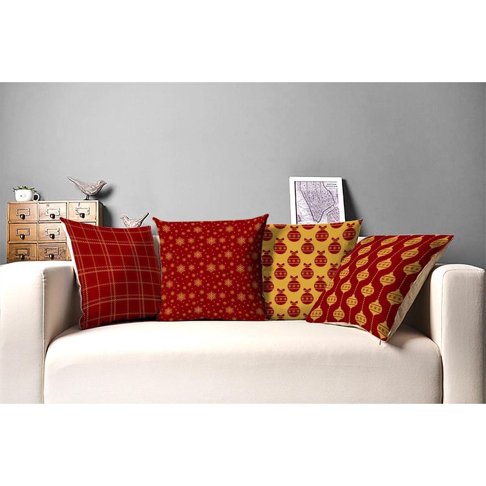 Kit Almofadas Decorativas Estampadas 45 X 45 Cm