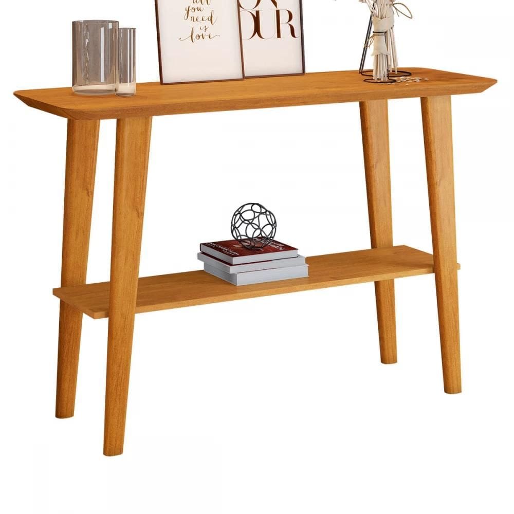 Aparador Buffet 2 Prateleiras Formoso 120cm Cinamomo - JCM Movelaria