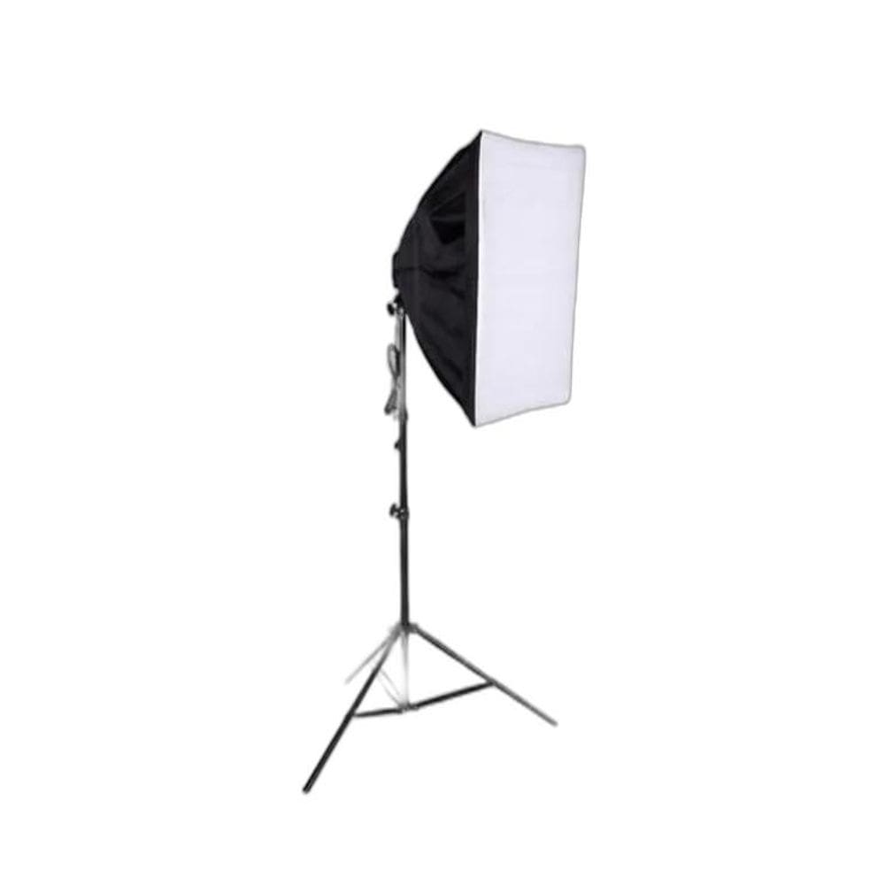 Kit Luz Contínua Soft Box 50 X 70 Soquete E27 2M