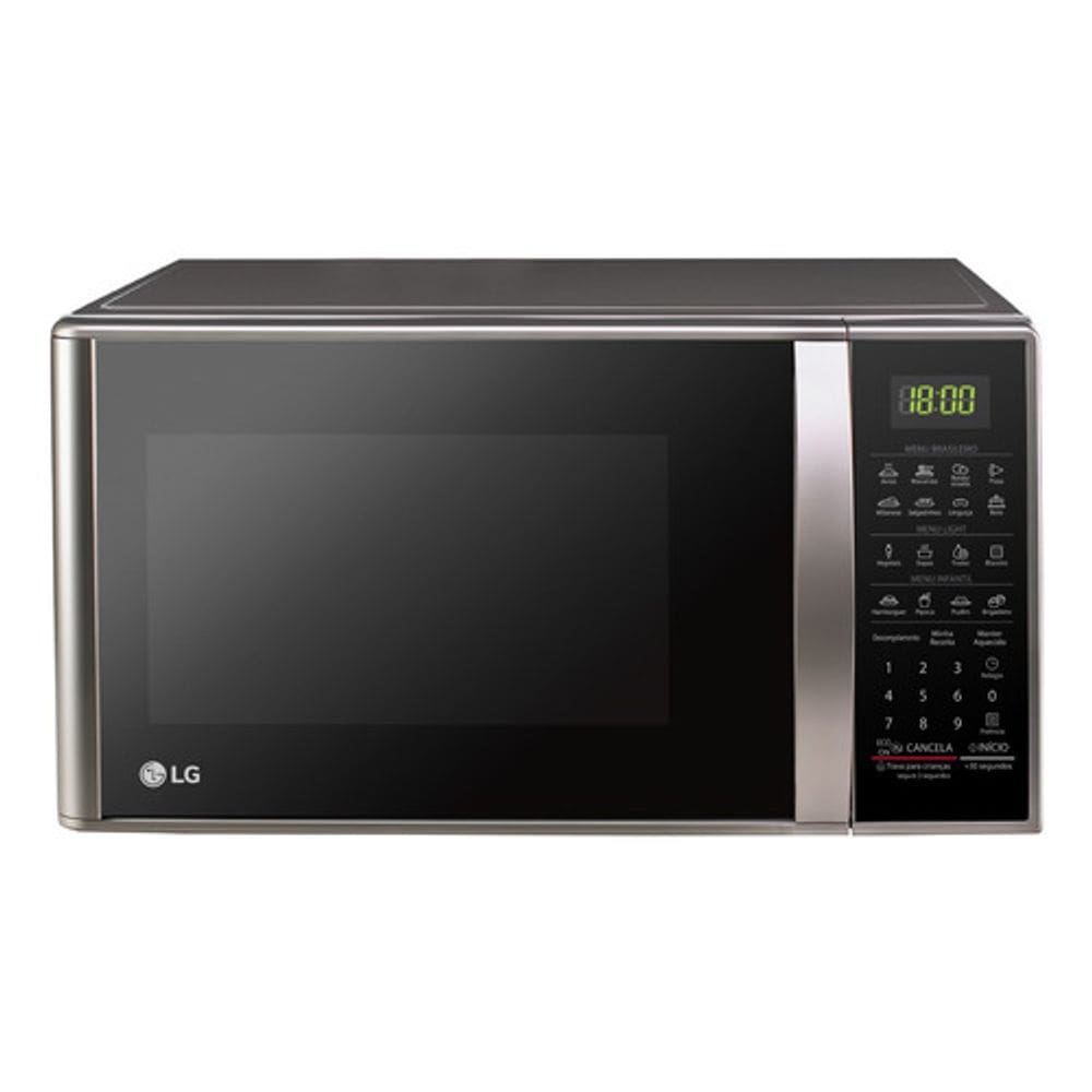 Micro-ondas LG 800w 30 Litros Prata Ms3043br 110v