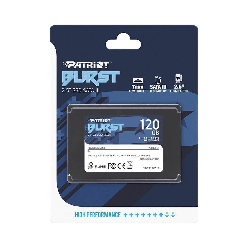 Ssd Patriot Burst Elite Sata 120gb - Pbe120gs25ssdr