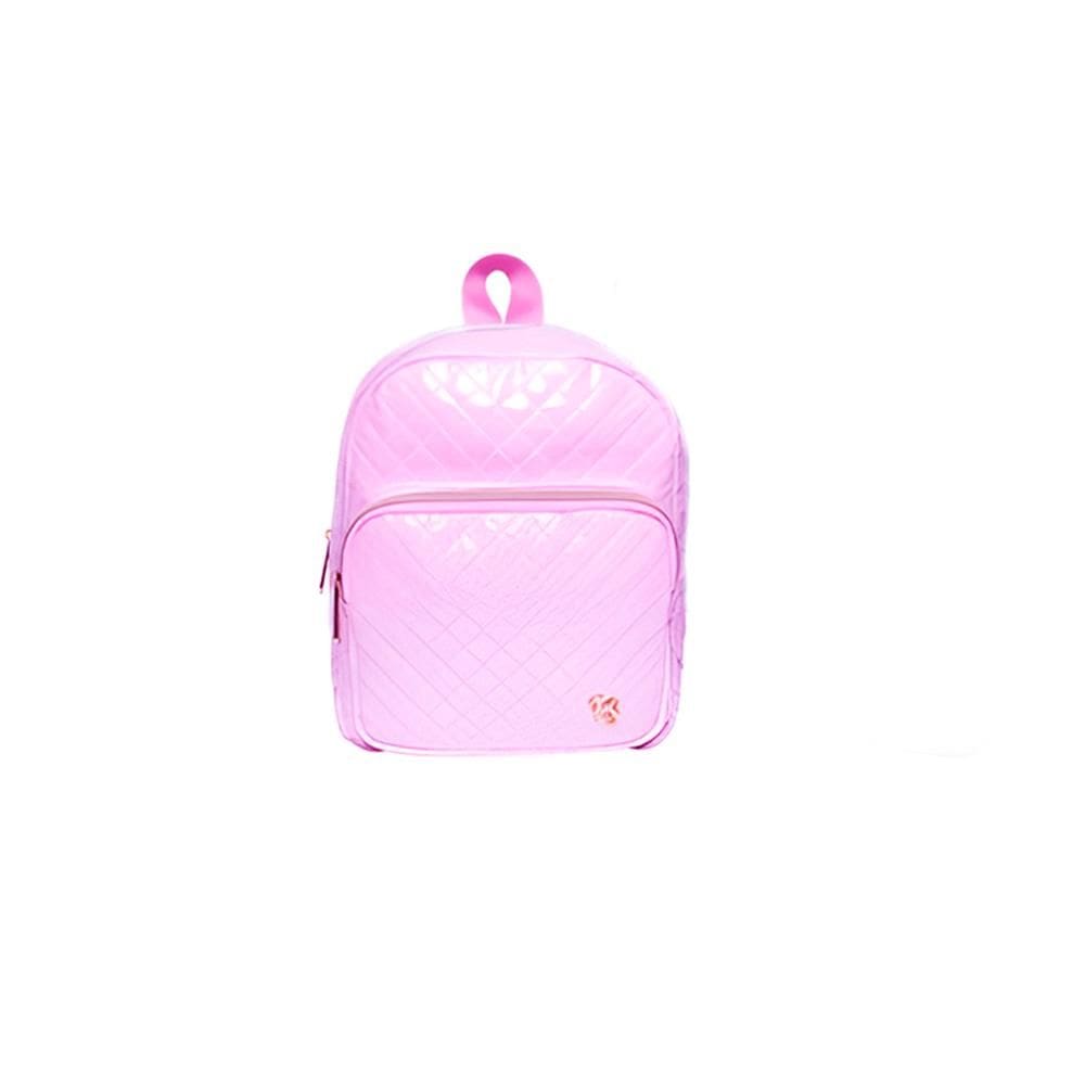 Mochila De Costas Feminina Brilhosa Glitter Passeio Cor:rosa [F102]