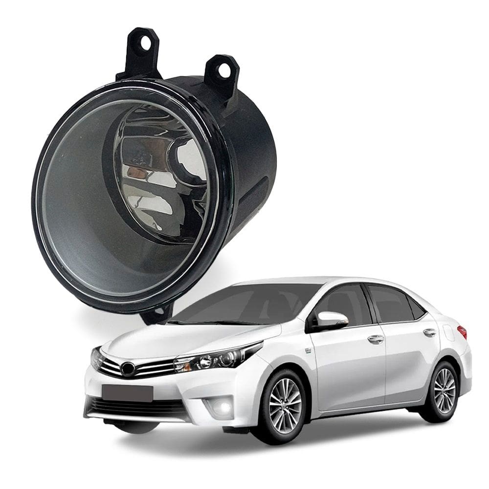 Farol de Milha para Corolla 2014 a 2019 Lado Direito Auxiliar Neblina com Lente de Vidro