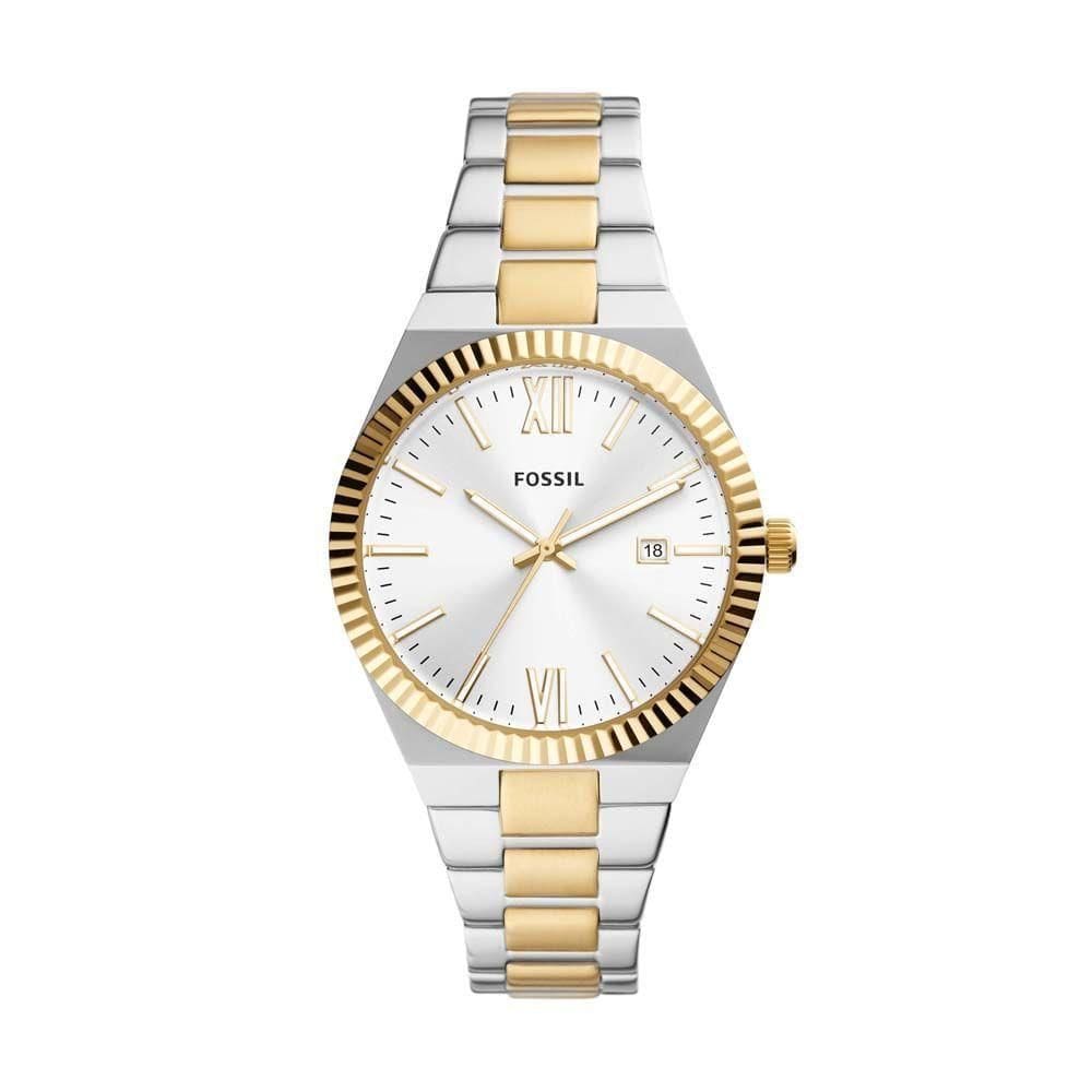 Relógio Fossil Feminino Scarlette Dourado - Es5259-1kn Es5259-1kn