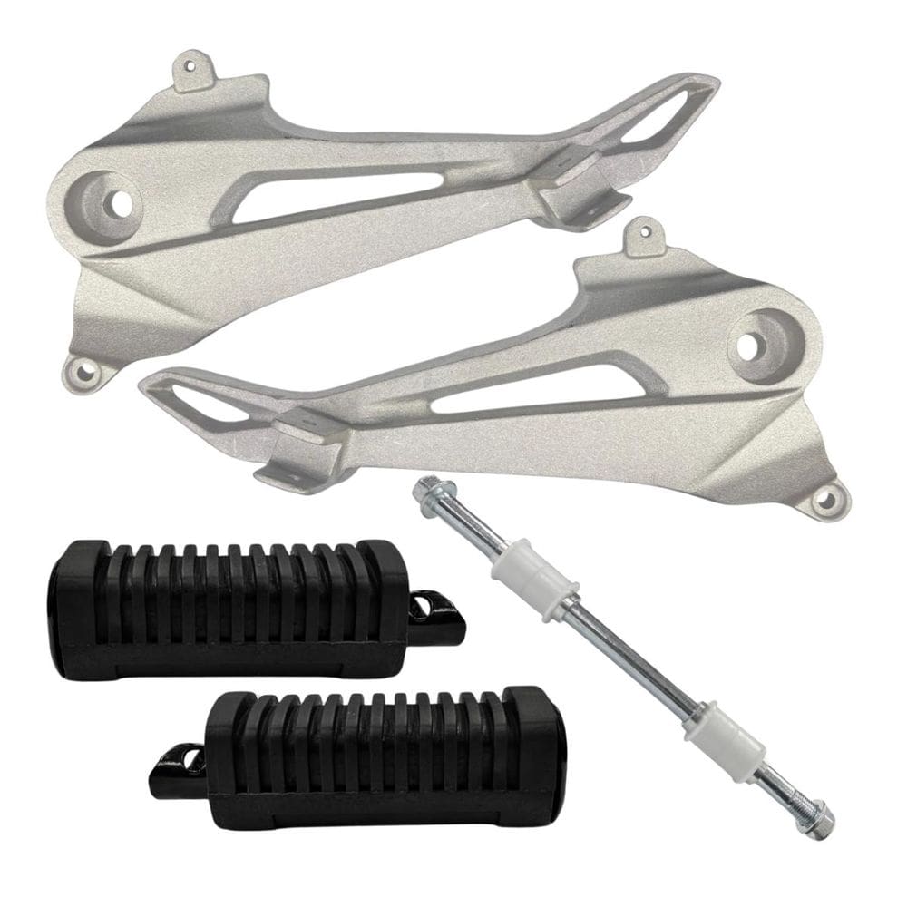 Suporte Pedaleira Fan Titan150 2014 2015 Par Pedaleira Eixo