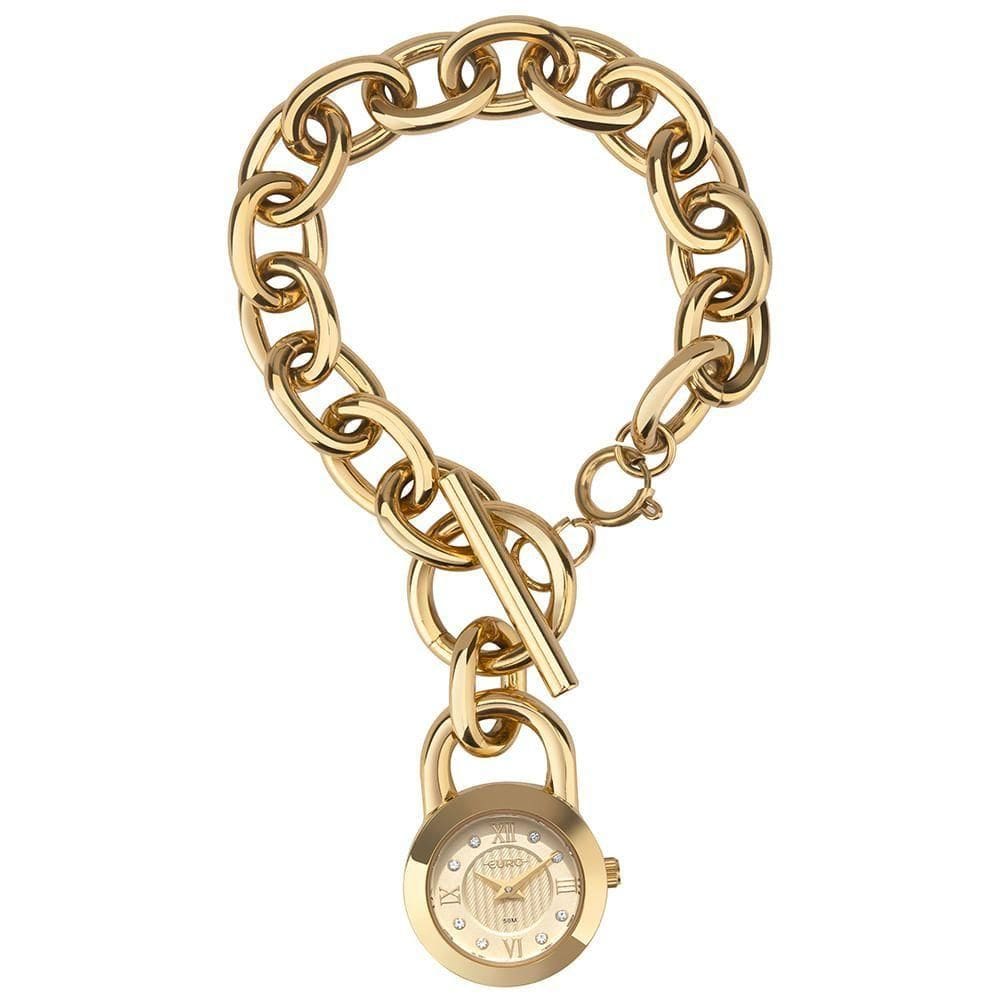 Relógio Euro Feminino Chains Dourado - Eu2035yyd-4d