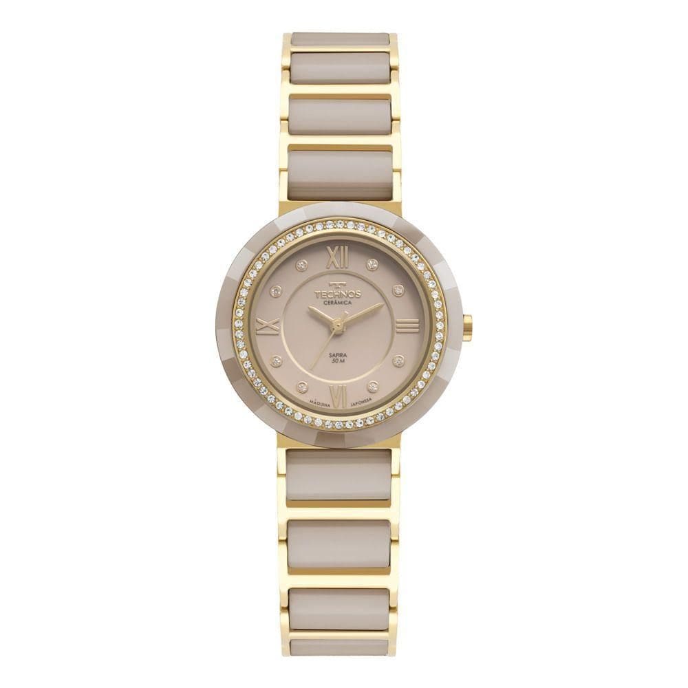 Relógio Technos Feminino Ceramic-saphire Dourado - 2036mrp-1c 2036mrp-1c