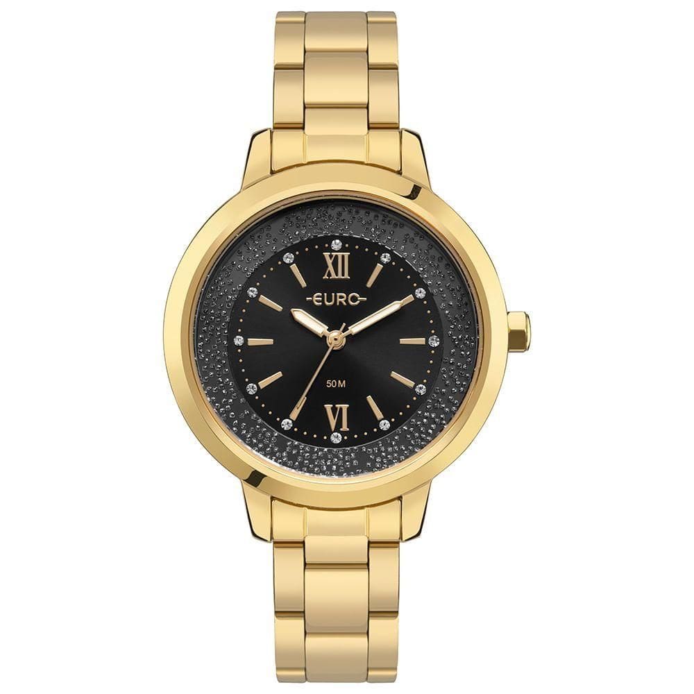 Relógio Euro Feminino Glitz Dourado - Eu2035yxl-4p
